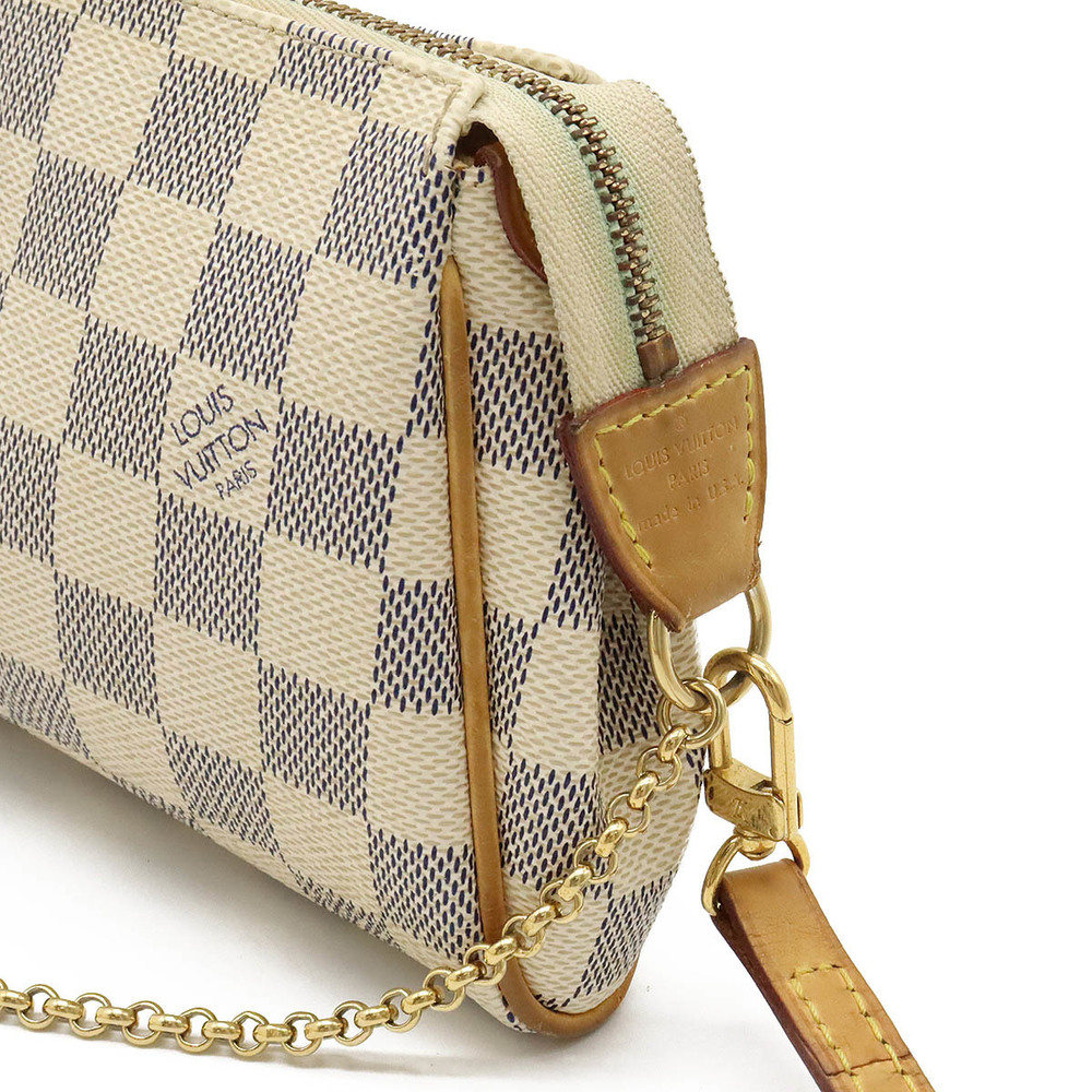 LOUIS VUITTON Louis Vuitton Damier Azur Eva N55214 Shoulder Bag