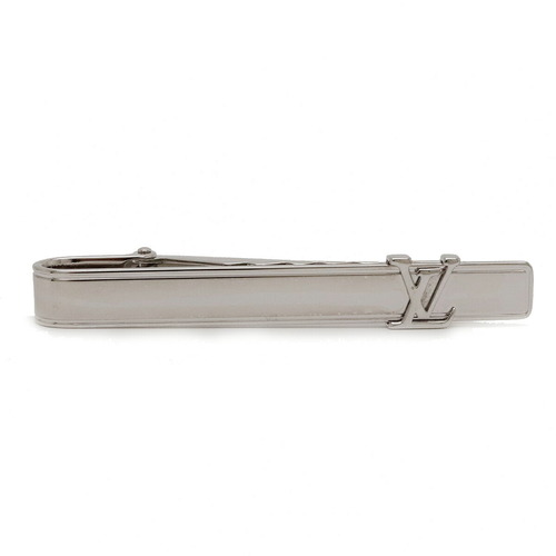 LOUIS VUITTON Louis Vuitton Pance Cravat LV Initial Tie Pin Bar Metal  Silver Color M61981 | eLADY Globazone