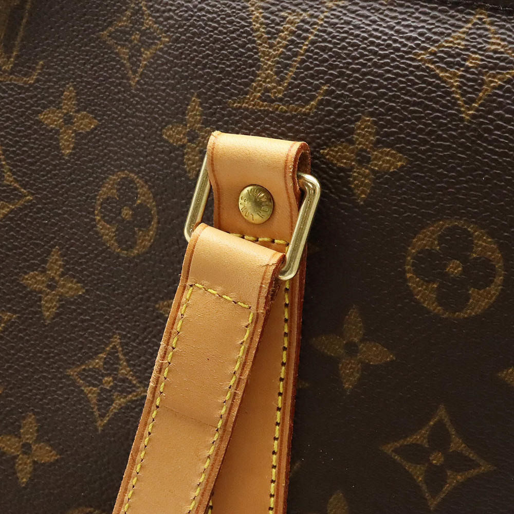 Louis Vuitton Babylon Tote Bag Shoulder Bag Monogram Brown Women's