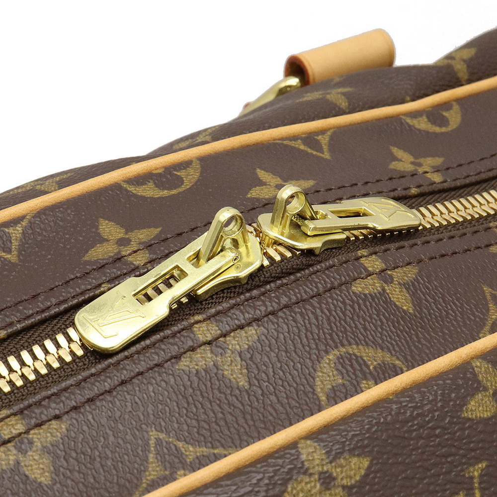 Louis Vuitton Monogram Carry All Hand Bag Boston Bag M40074