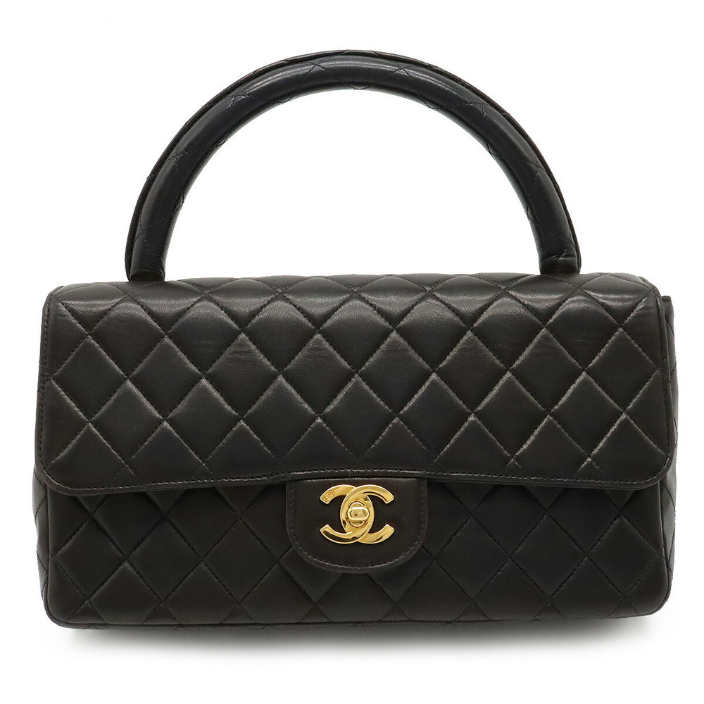 CHANEL Chanel matelasse handbag parent and child bag only leather