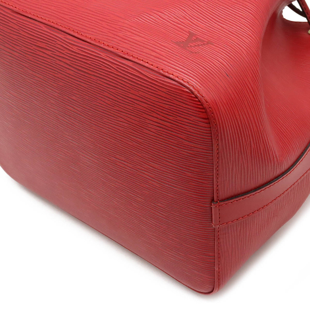 LOUIS VUITTON Louis Vuitton Epi Petit Noe Shoulder Bag Leather Castilian  Red M44107