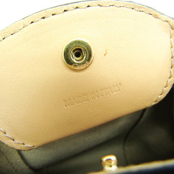 Chloé Mini Fringe Women's Leather,Suede Shoulder Bag Light Beige