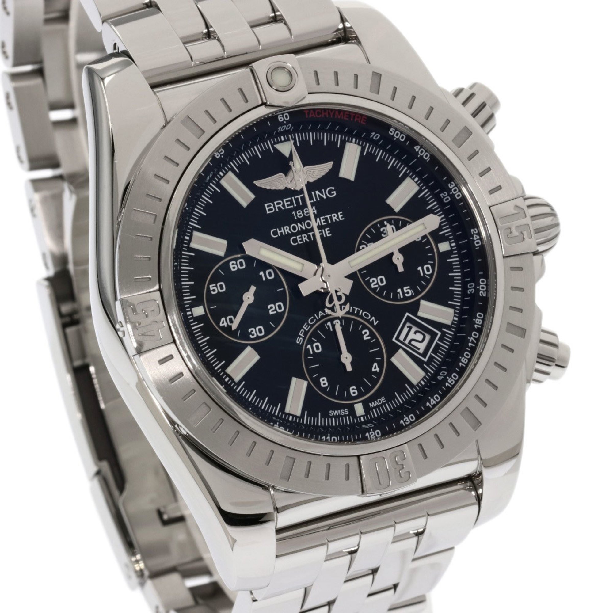 Breitling AB011511 BF70 Chronomat 44 JSP day limited model watch stainless steel SS men's BREITLING