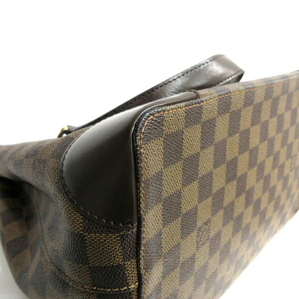 Louis Vuitton Damier Hampstead PM Handbag Tote Bag N51205 Brown