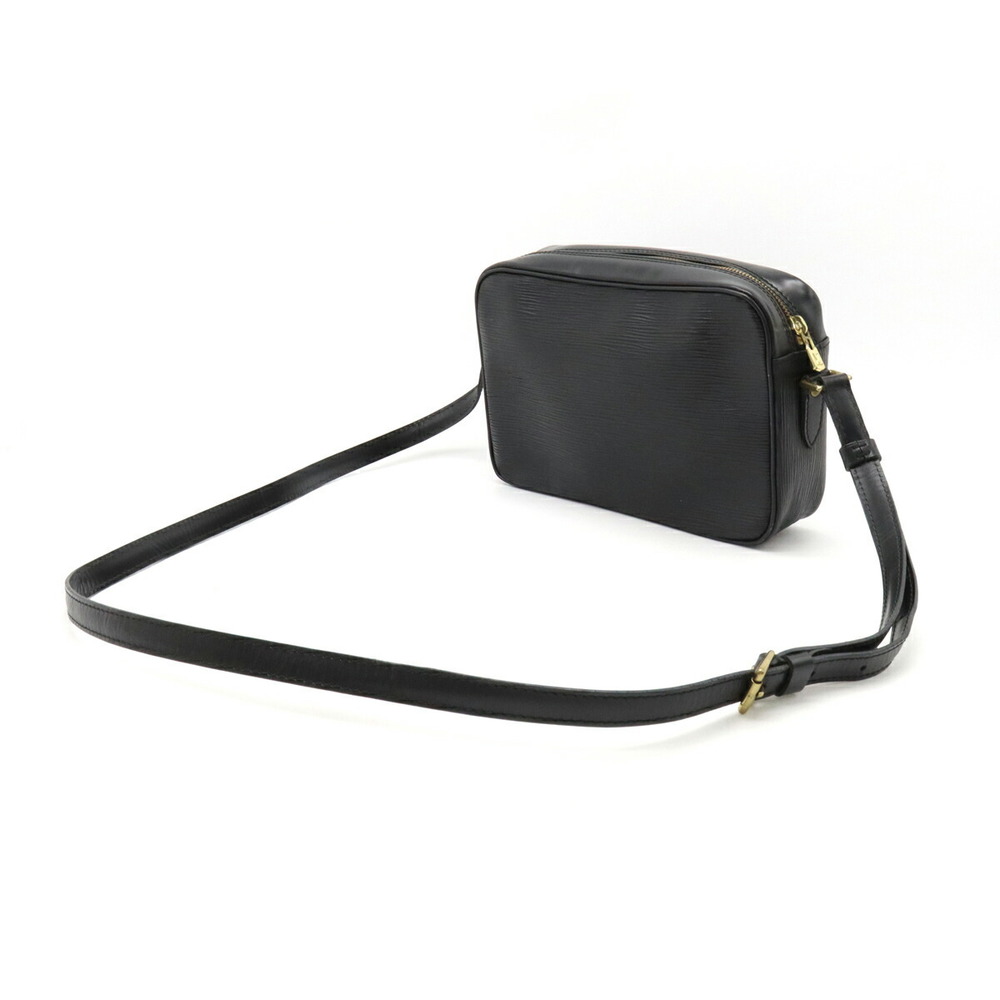 LOUIS VUITTON Louis Vuitton Epi Trocadero 24 Shoulder Bag Leather Noir  Black M52312
