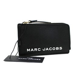 The Marc Jacobs coin case top zip black leather M0017143 THE MARC JACOBS men's women's card