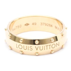 Super rare Louis Vuitton LOUIS VUITTON essential V single hoop earrings  MP1455 long pierced gold accessories