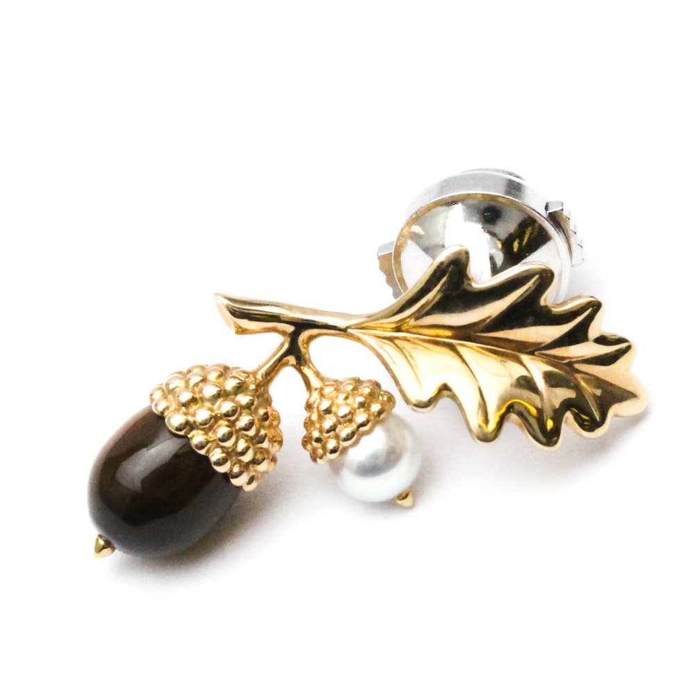 ONE LV BROWN PEARLS BUTTON 23MM — Made By Adele