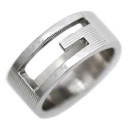 Gucci Ring Branded Regular Silver 032661 09840 8106 No. 10 11 Ag 925 GUCCI G Ladies Mark