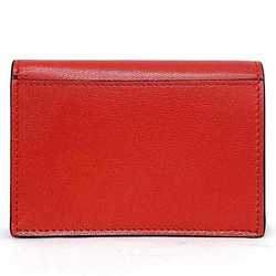 Givenchy card case red BB608YB0CC 623 business holder leather GIVENCHY quilted flap ladies