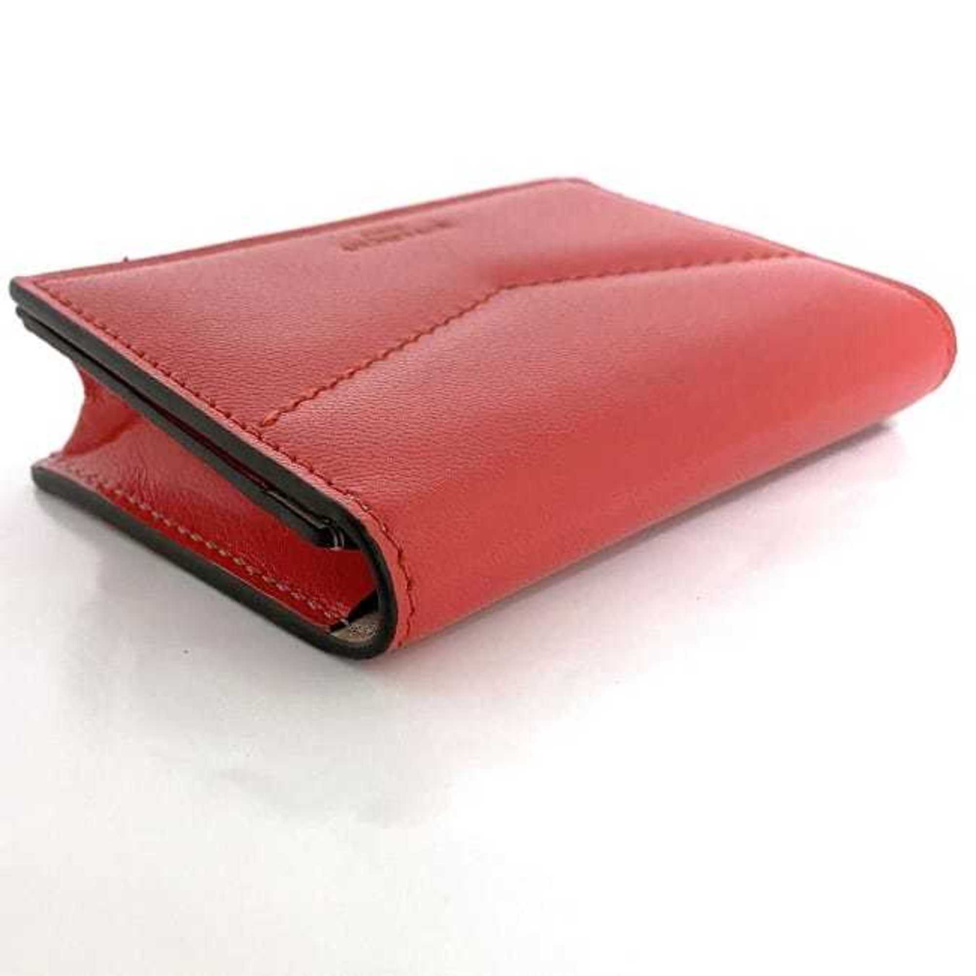 Givenchy card case red BB608YB0CC 623 business holder leather GIVENCHY quilted flap ladies