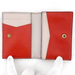 Givenchy card case red BB608YB0CC 623 business holder leather GIVENCHY quilted flap ladies