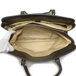 Celine Tote Bag Brown Gold C Macadam CE00/12 Canvas Leather CELINE Compartment