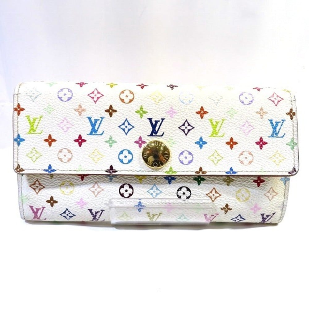 Louis Vuitton, Bags, Louis Vuitton Sarah Multicolor Monogram Wallet