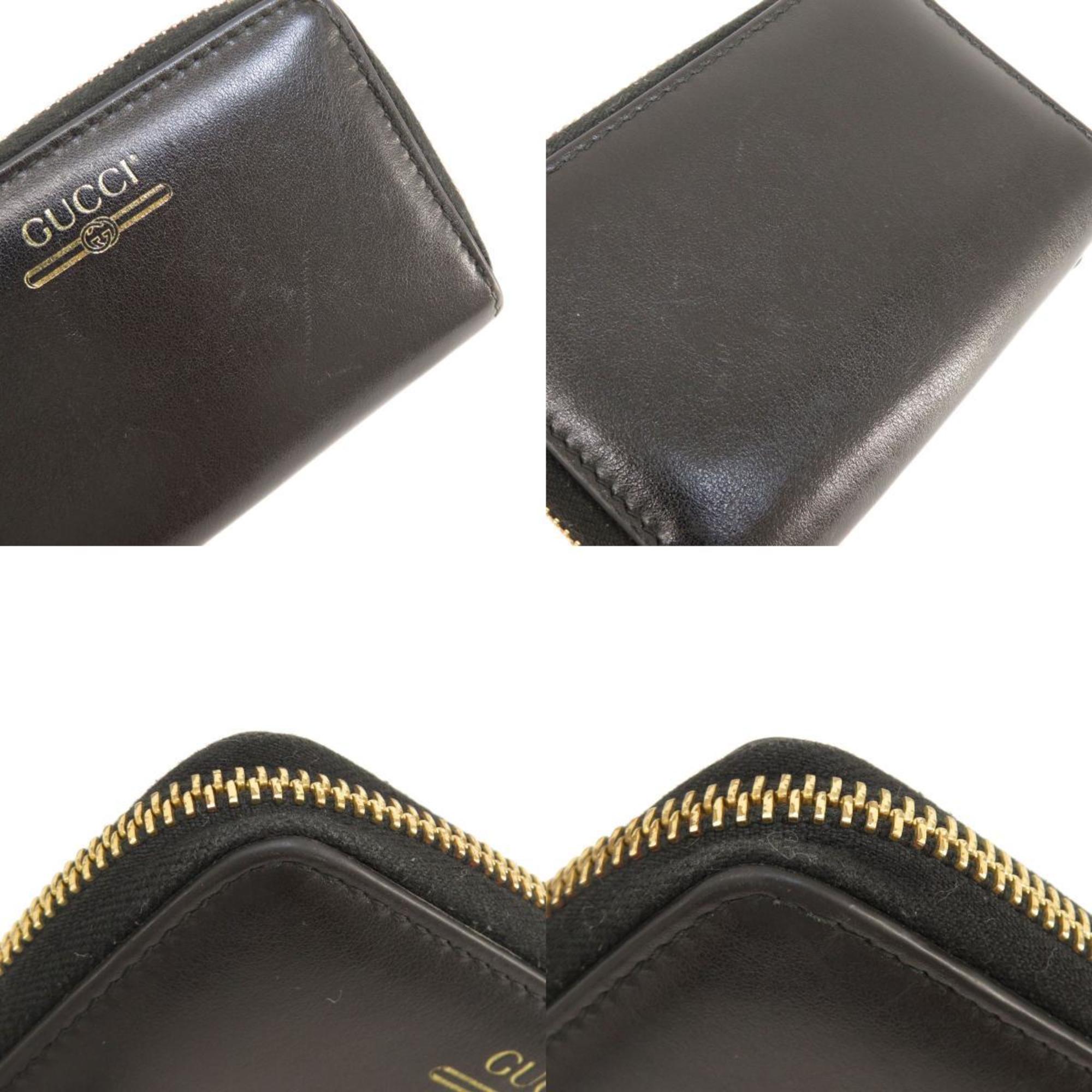Gucci Card Case Leather Men's GUCCI