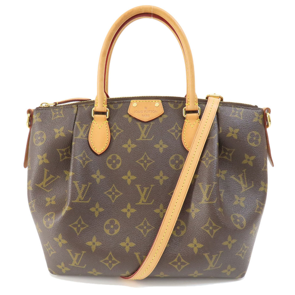 Authentic Louis Vuitton Monogram Turenne PM Satchel Shoulder Handbag M48813