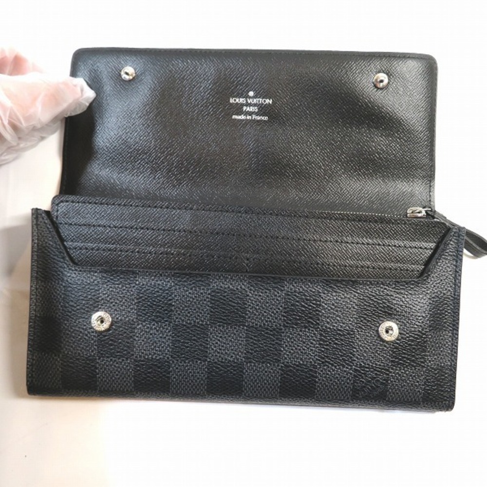 Louis Vuitton Men's Wallet N63261 Damier Graphite 187005427