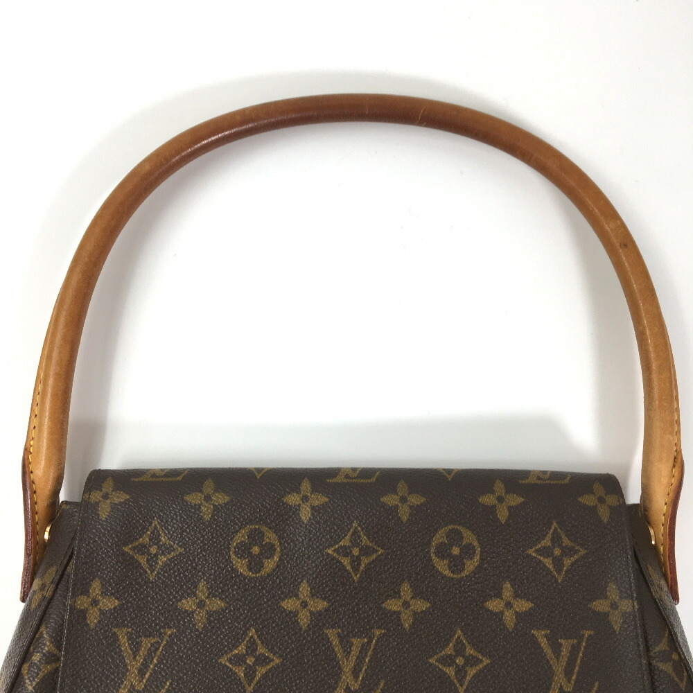 Louis Vuitton Handbag Looping M51147 Monogram Canvas Brown Women's LOUIS  VUITTON