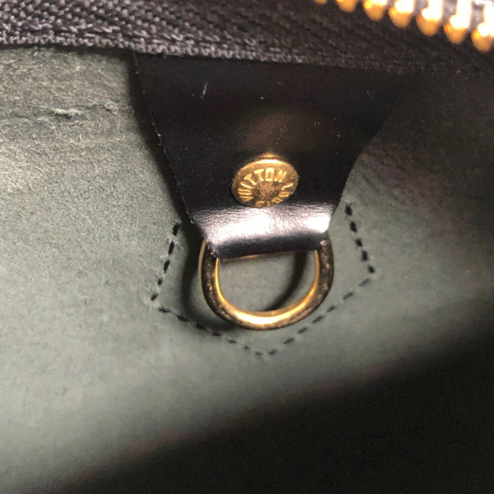 Louis Vuitton Noir Epi Leather Speedy 30 Bag