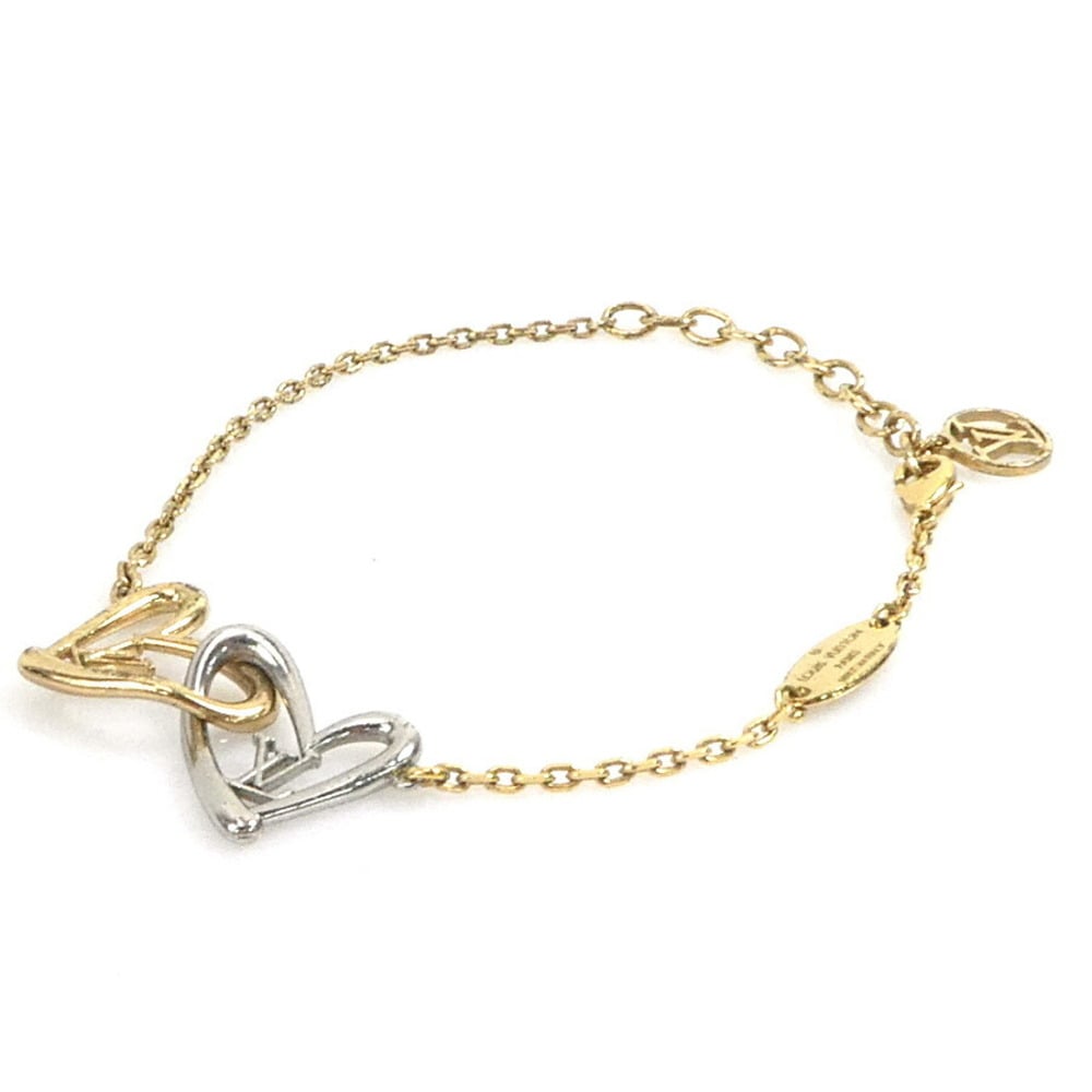 Louis Vuitton LV Bracelet with tags Golden Metal ref.491141 - Joli Closet