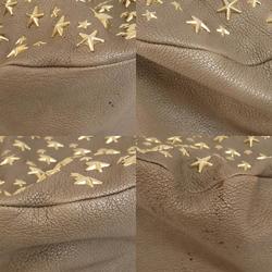 Jimmy Choo Star Motif Shoulder Bag Leather Ladies