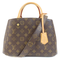 LOUIS VUITTON Monogram Montaigne MM M41056 Handbag from Japan