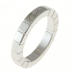 Cartier CARTIER Laniere Ring No. 7 #47 18K K18 White Gold Women's