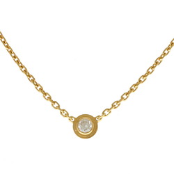 Cartier CARTIER d'Amour Diamanleger Necklace 18k K18 Yellow Gold Diamond Women's