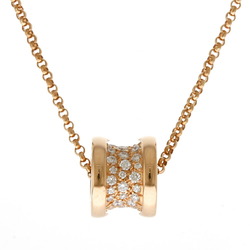 Bvlgari BVLGARI Be Zero One Necklace 18K K18 Pink Gold Diamond Women's