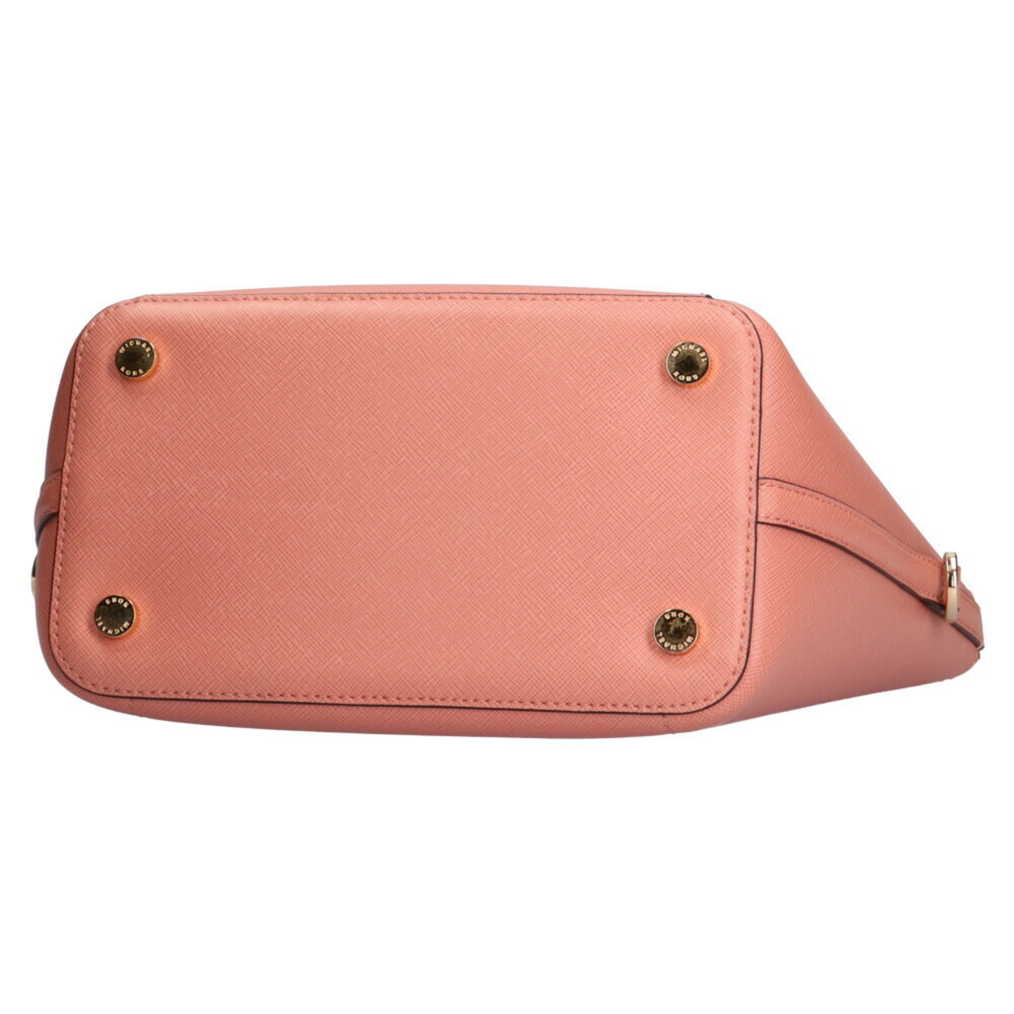Michael Kors shoulder bag leather pink ladies