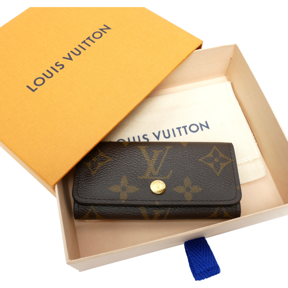 Louis Vuitton Monogram Canvas 4 Key Holder Louis Vuitton