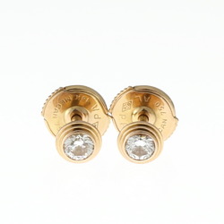 Cartier CARTIER Damour Diamanleger Earrings 18K K18 Pink Gold Diamond Single Women's