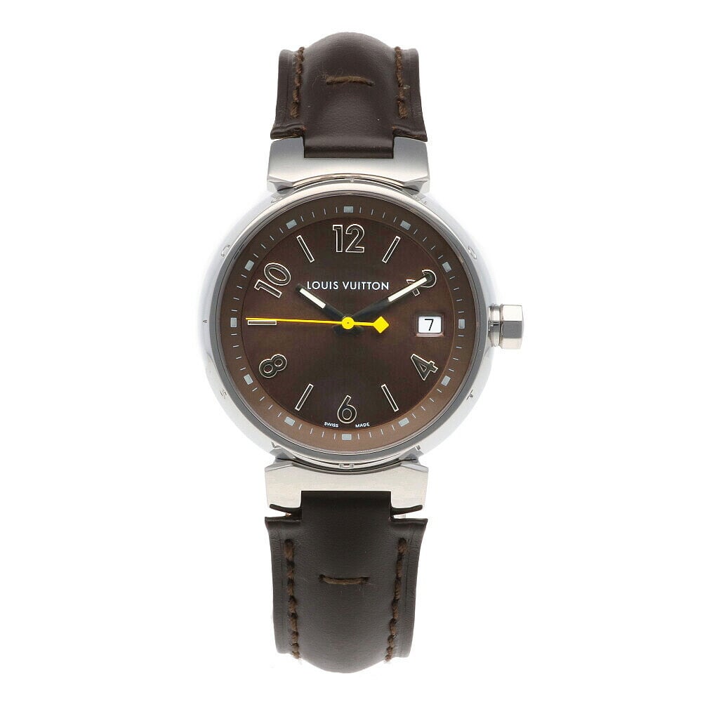 Louis Vuitton LOUIS VUITTON Tambour watch stainless steel Q1311
