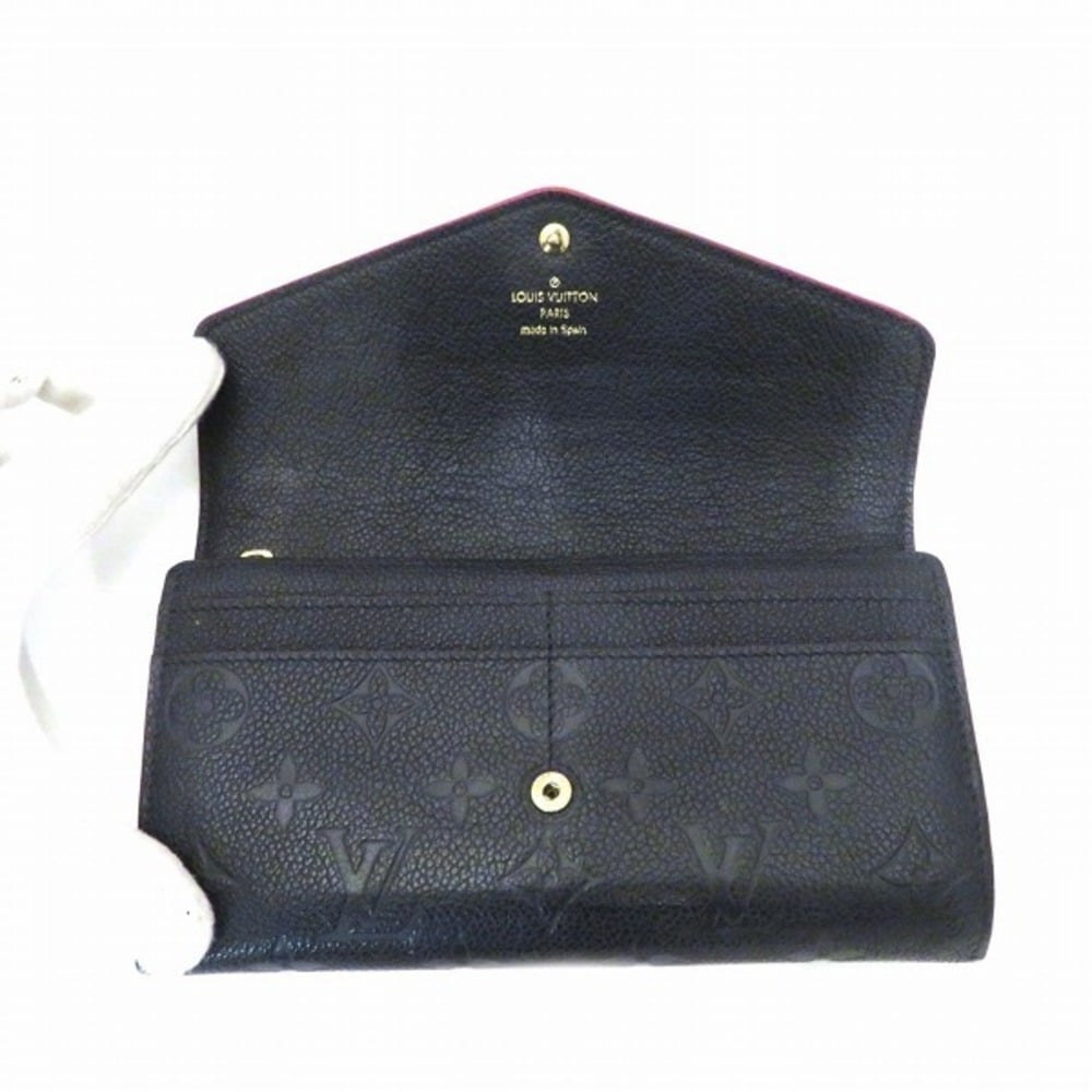 Louis Vuitton Wallet Monogram Implant Portefeuille Sarah Long Wallet