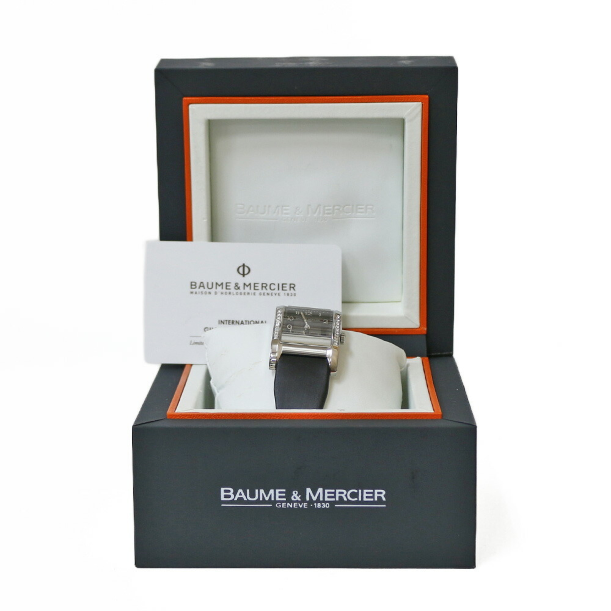 Baume & Mercier Hampton watch stainless steel MOA10022 quartz unisex