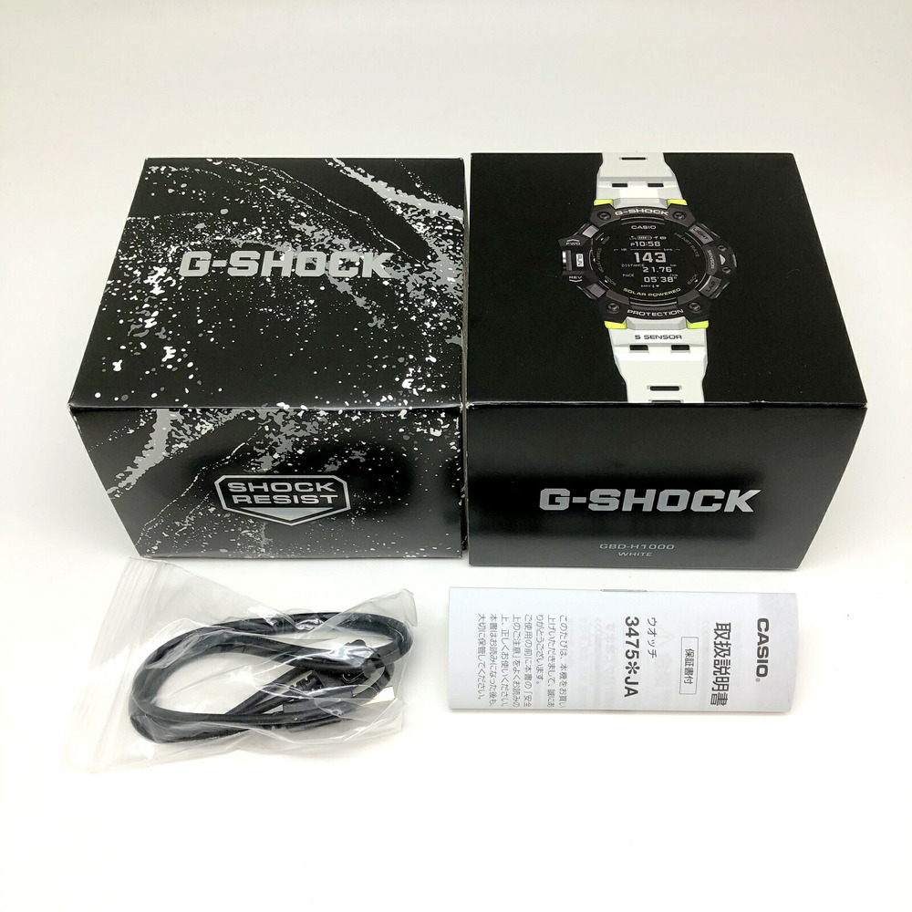 CASIO G-SHOCK G-Shock Casio watch GBD-H1000-1A7JR G-SQUAD training