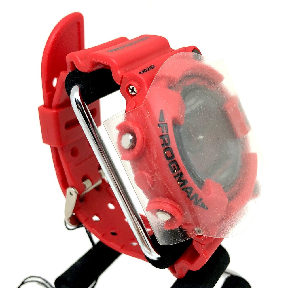 CASIO G-SHOCK G-Shock Casio Watch DW-8200NT2-4JR Frogman FROGMAN 2000  Reprint No Serial Master of G AD Special Model Red LCD Diving Frog | eLADY 