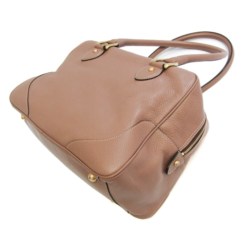 J&M Davidson MIA Women's Leather Tote Bag Pink Beige | eLADY Globazone