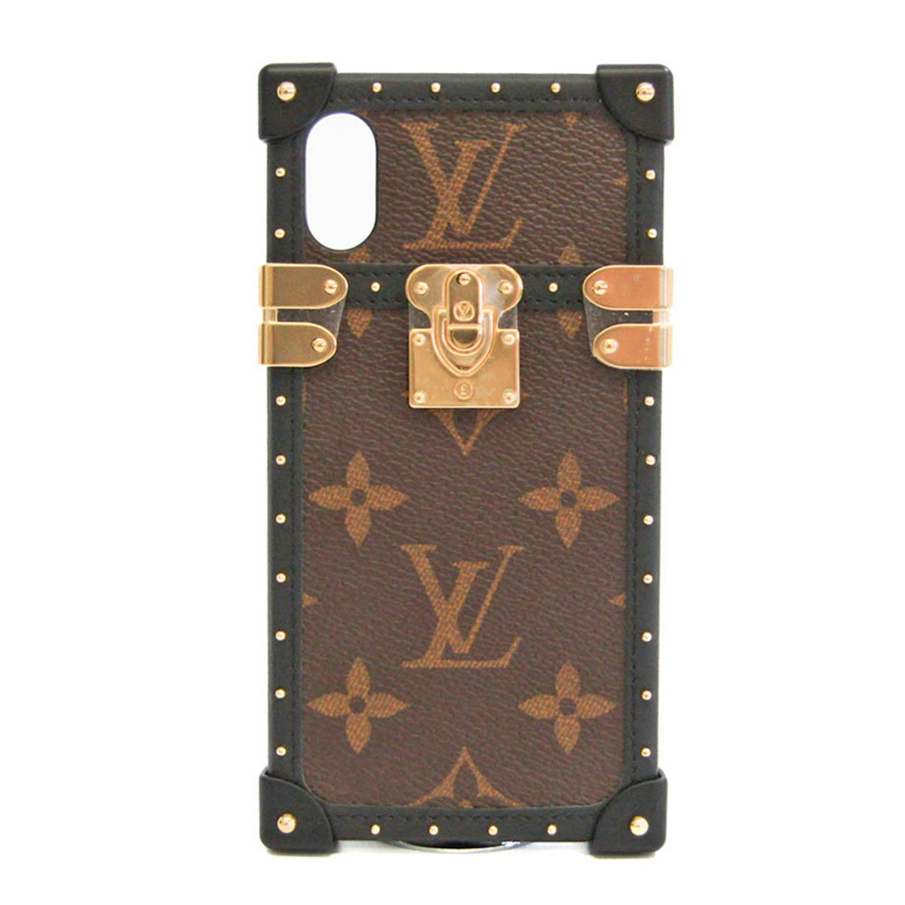 Louis Vuitton Monogram Monogram Phone Bumper For IPhone X Monogram,Noir  Phone X / XS Eye Trunk Light M67892