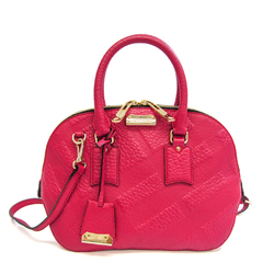 Burberry 3950093 Women's Leather Handbag,Shoulder Bag Pink