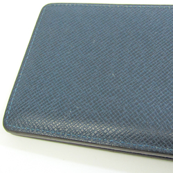 Louis Vuitton Navy Blue Leather Multiple Wallet Louis Vuitton
