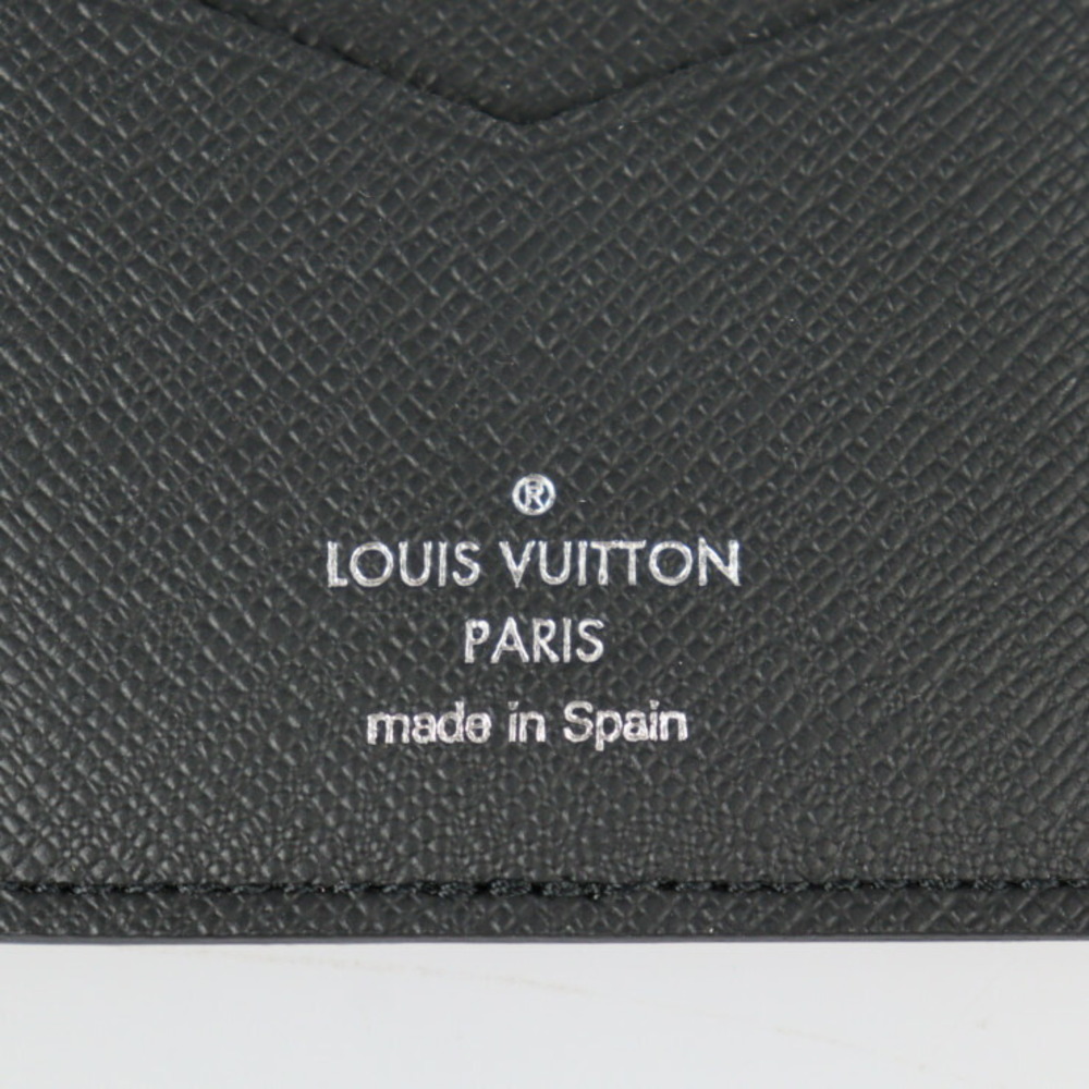 AUTH LOUIS VUITTON Monogram Organizer De Poche Folded Card Case M60502　LV