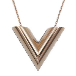 Louis Vuitton Essential V Gold Tone Necklace, myGemma, SG