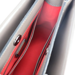 Christian Louboutin Passage Mini Handbag Leather Taupe Gunmetal Hardware 3WAY Shoulder Bag