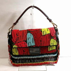 Fendi FENDI Embroidered Mamma Bucket 8BR600 A8SX Bag Shoulder Women's Product