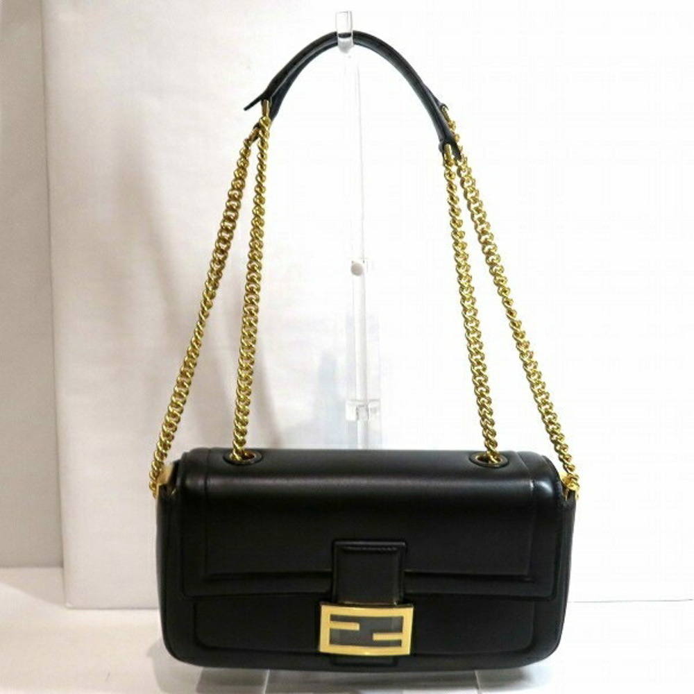 Shoulder & Crossbody Bags  Fendi Womens Mini Baguette Chain