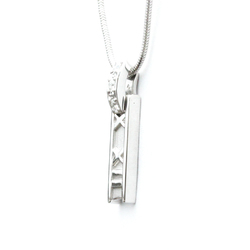 Tiffany Atlas 3P Diamond Necklace White Gold (18K) Diamond Men,Women Pendant Necklace