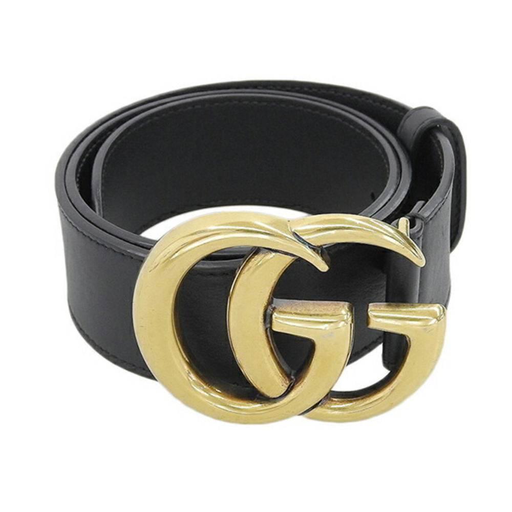 Gucci, 4cm Marmont Leather Belt, Men, Black