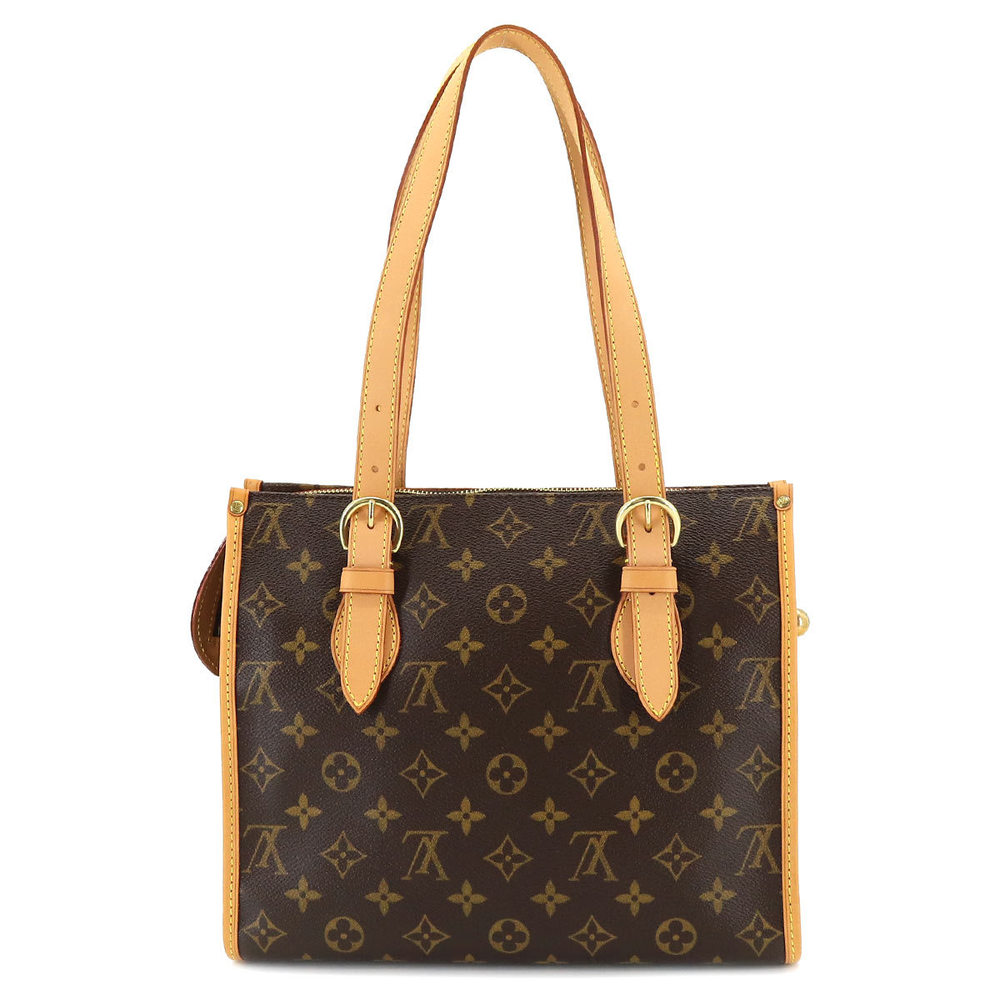 Louis Vuitton LOUIS VUITTON Monogram Popincourt O Tote Bag Brown M40007  Gold Hardware Haut
